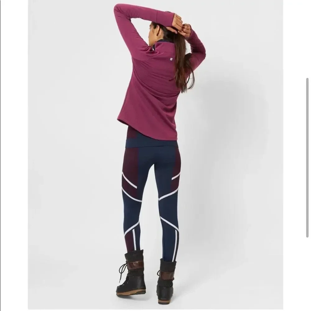 Sweaty Betty oxblood purple